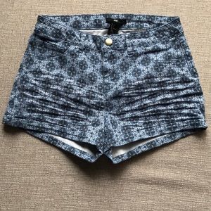 NWT H&M high waisted blue shorts 4